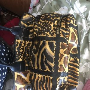Dooney & Bourke leopard print tote